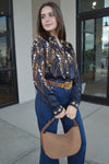 Farm Rio Garden Button Front Blouse