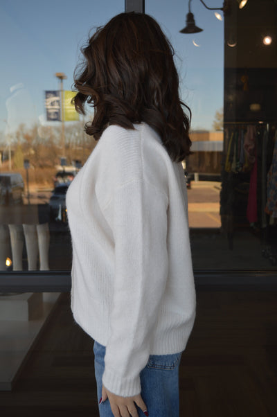 Emma Colorblock Cardigan Sweater