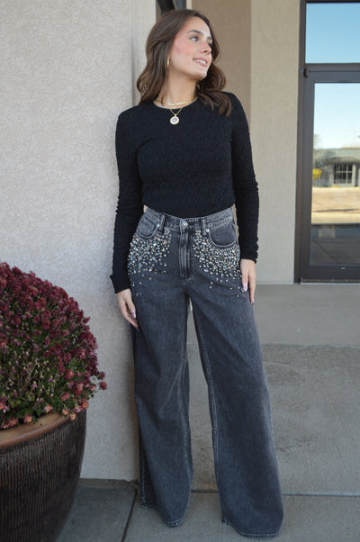 Rag & Bone Sophie Embellished Denim