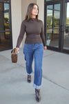 Rails Joelle Knit Mock Neck Top