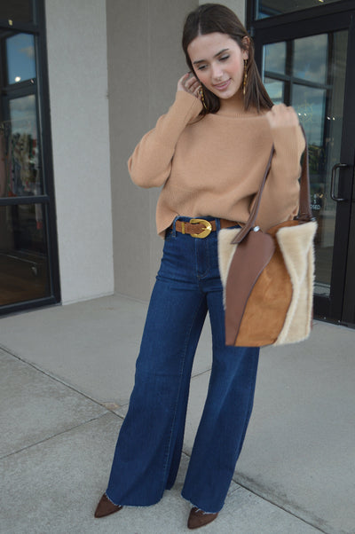 Paula Mock Neck Sweater
