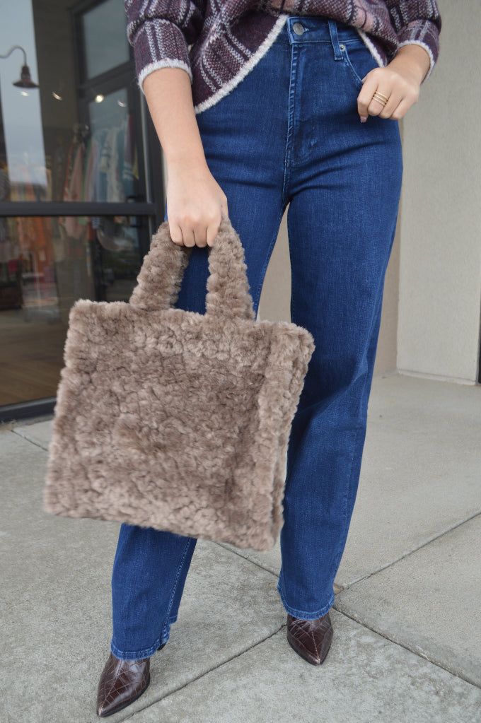 Bianca Faux Fur Tote