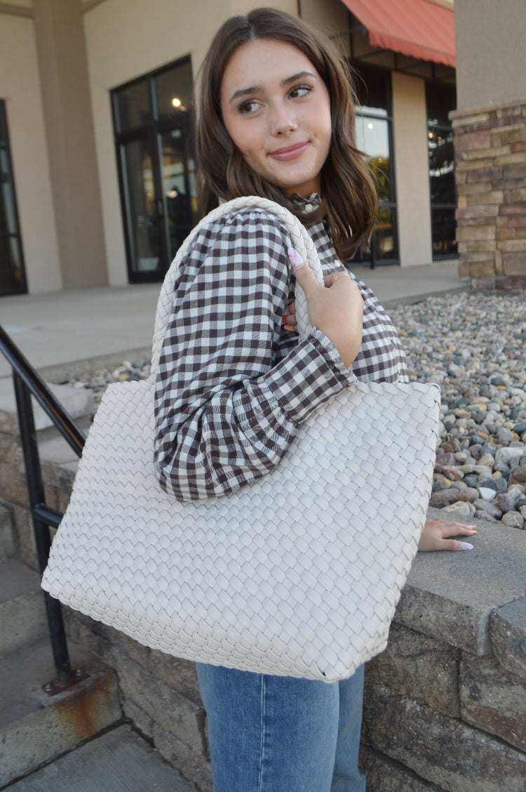 Rita Tote, Cream