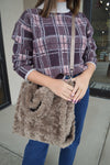 Bianca Faux Fur Tote