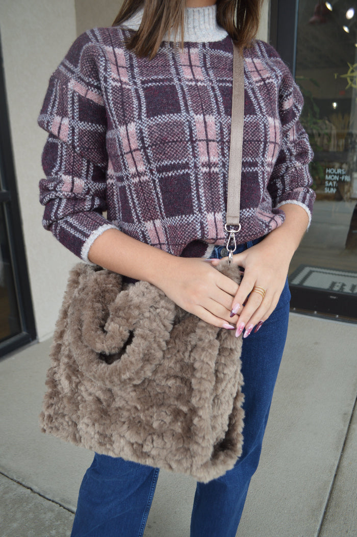 Bianca Faux Fur Tote