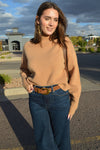 Paula Mock Neck Sweater