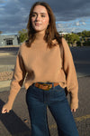 Paula Mock Neck Sweater