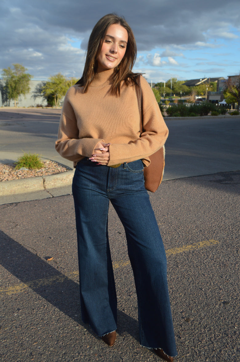 Paula Mock Neck Sweater