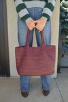 .Rita Tote, Burgundy