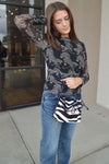 Farm Rio Striped Tigers Top