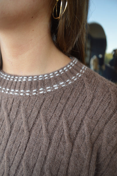 Rowan Cable Knit Sweater