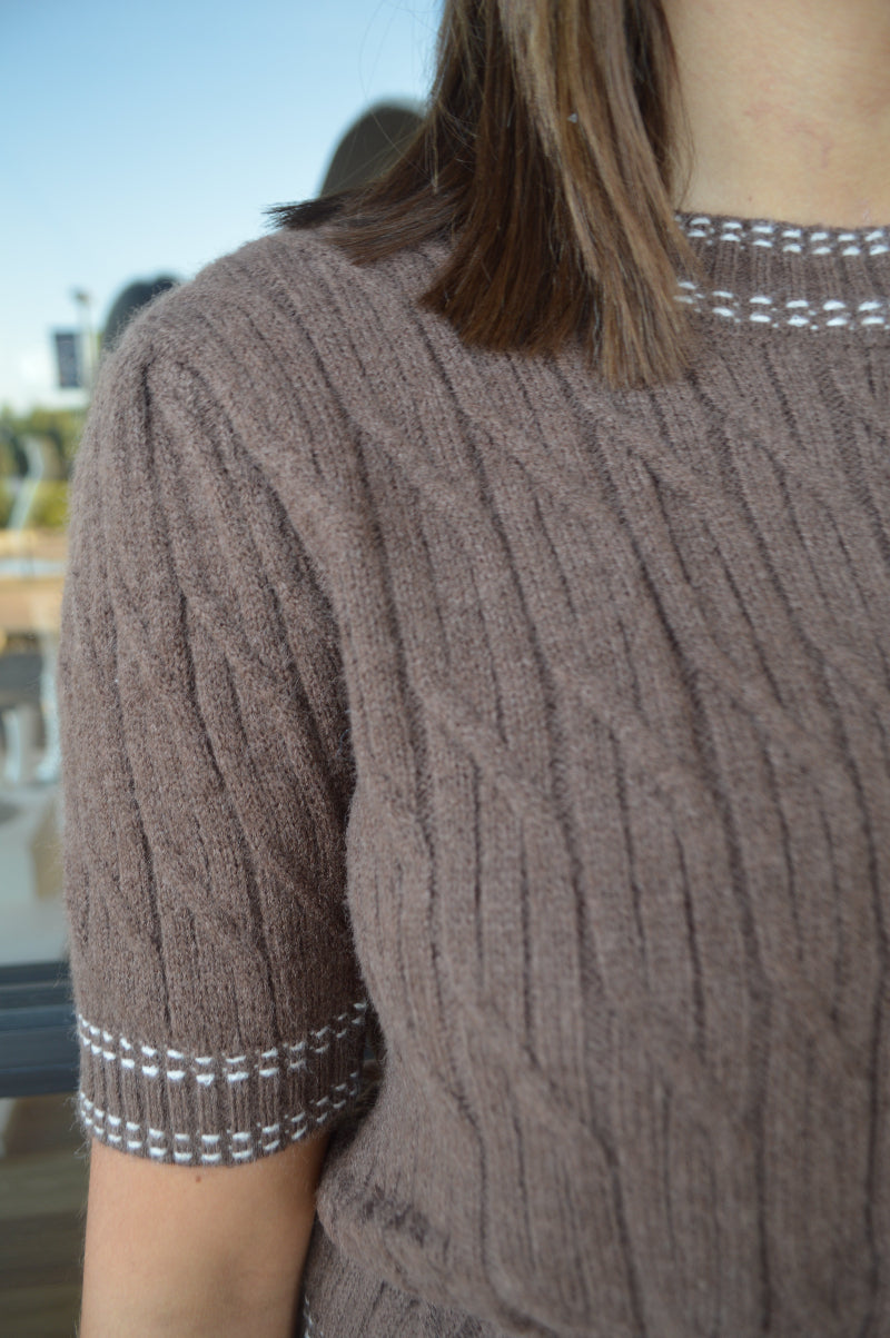 Rowan Cable Knit Sweater
