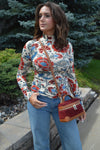 Abby Genuine Suede Handbag, Burgundy