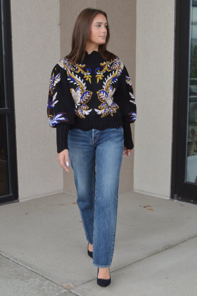 Farm Rio Arabesque Sweater