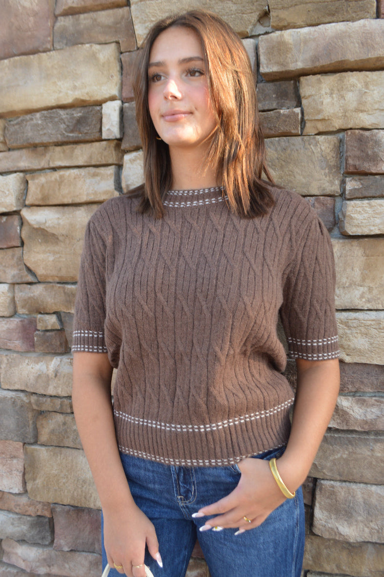 Rowan Cable Knit Sweater