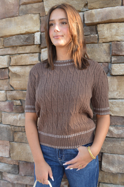 Rowan Cable Knit Sweater