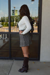 Emma Plaid Skirt