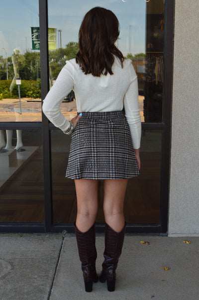 Emma Plaid Skirt