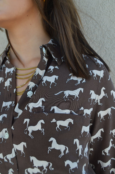 Rails Kate Silk Top