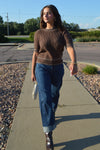 Pre-Order September Rowan Cable Knit Sweater