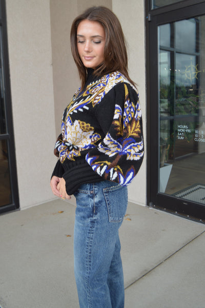 Farm Rio Arabesque Sweater