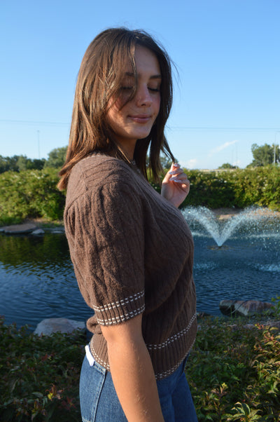Rowan Cable Knit Sweater