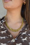 Link Asymmetrical Chunky Chain