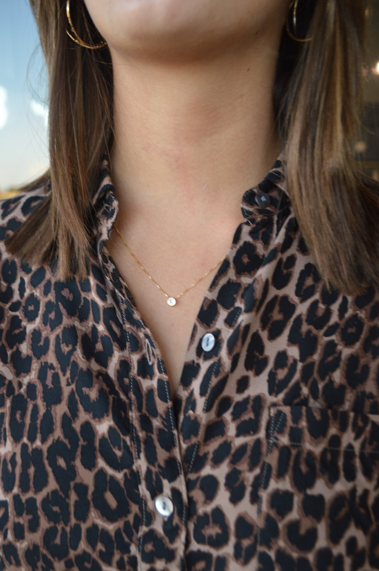 Solitaire Necklace