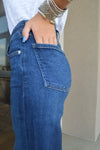 .Citizens of Humanity Lyra Wide Leg Crop, Dakota