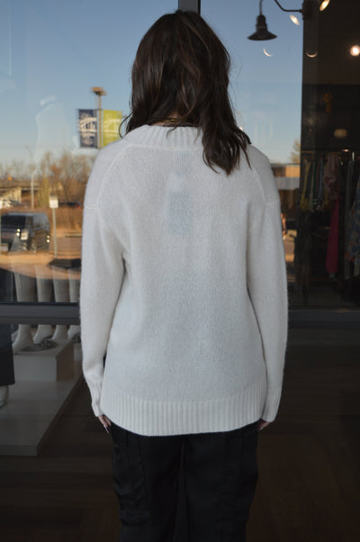 Rails Gisella Wool/Cashmere/Silk Blend Sweater, Ivory