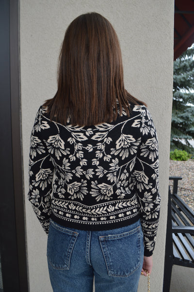 Farm Rio Flower Bloom Cardigan