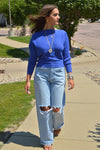 Mila Dolman Sleeve Sweater
