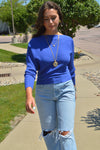 Mila Dolman Sleeve Sweater