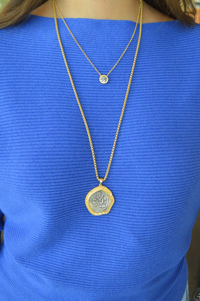 Dynasty Long Pendant Necklace
