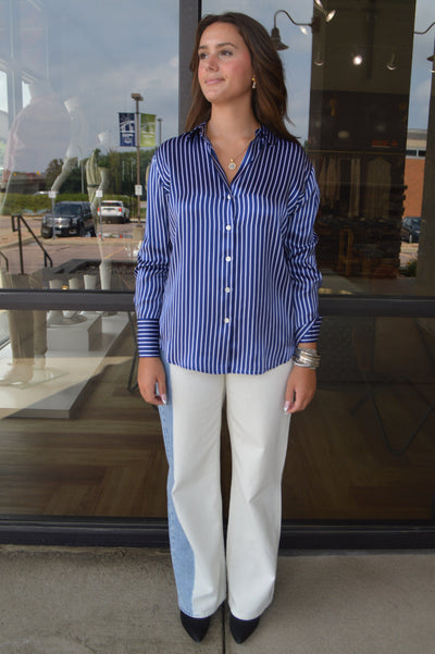 Rails Dorian Silk Button Down Shirt