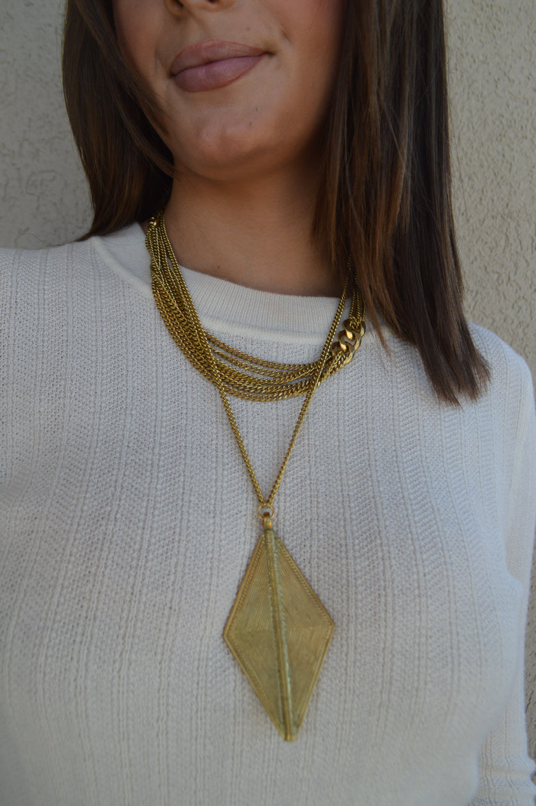 Link Asymmetrical Chunky Chain