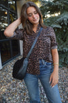 .Charli Genuine Suede Hobo Handbag, Black
