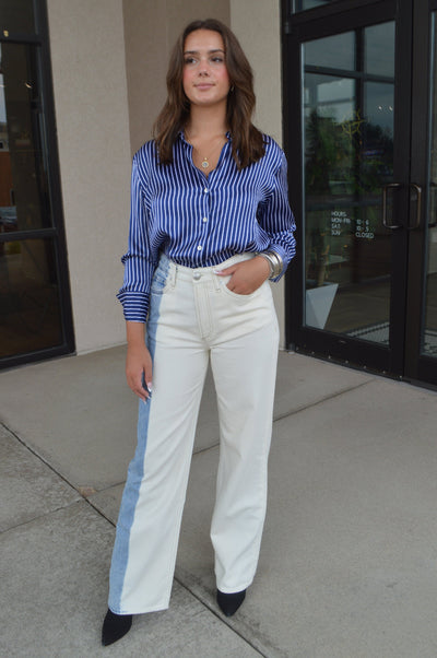 Rails Dorian Silk Button Down Shirt