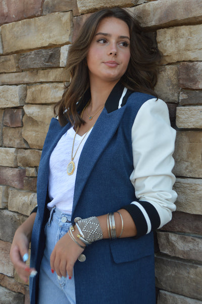 PRE-ORDER OCTOBER Devin Blazer, Indigo
