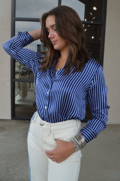 Rails Dorian Silk Button Down Shirt