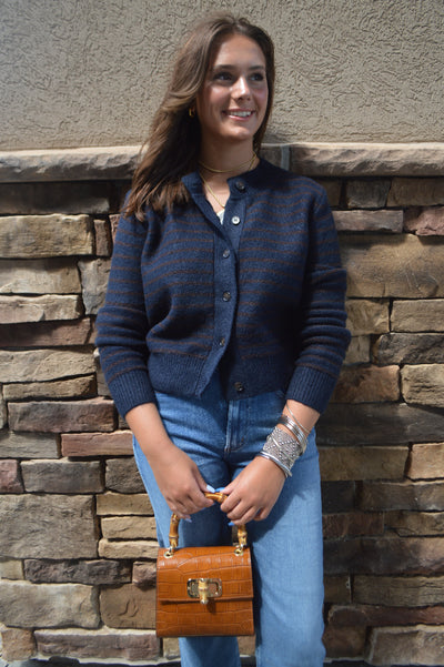 Tatum Striped Cardigan