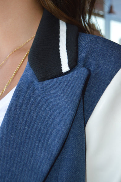 PRE-ORDER OCTOBER Devin Blazer, Indigo