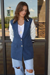 PRE-ORDER OCTOBER Devin Blazer, Indigo