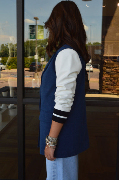 PRE-ORDER OCTOBER Devin Blazer, Indigo