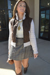 Veronica Beard Patra Mixed Media Jacket