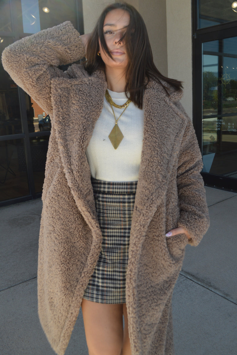 .Payton Teddy Sherpa Coat