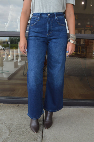 Citizens of Humanity Lyra Wide Leg Crop, Dakota