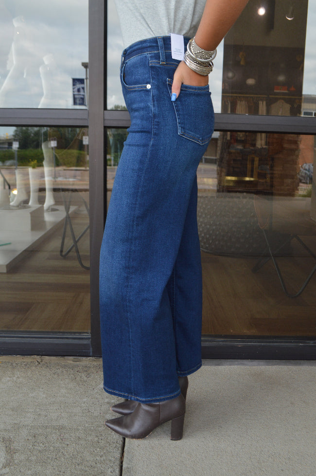 Citizens of Humanity Lyra Wide Leg Crop, Dakota