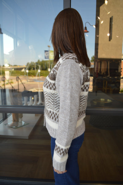 Rocky Patterned Cardigan