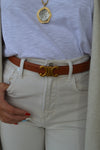 PRE-ORDER September Brigitte Belt, Saddle